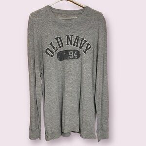 Old Navy Lightweight Grey Long Sleeve Shirt